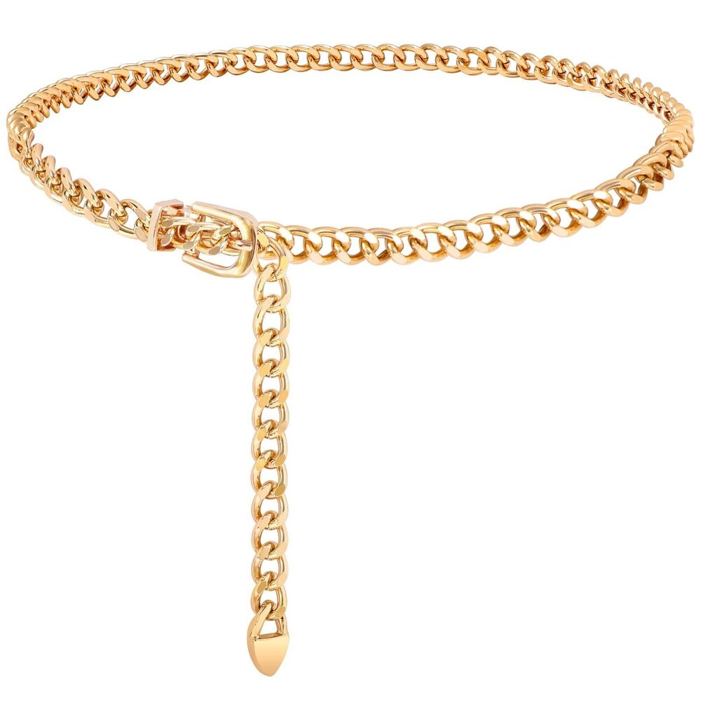 6566 Waist Chain Belt Women Ladies Adjustable Body Link Belts